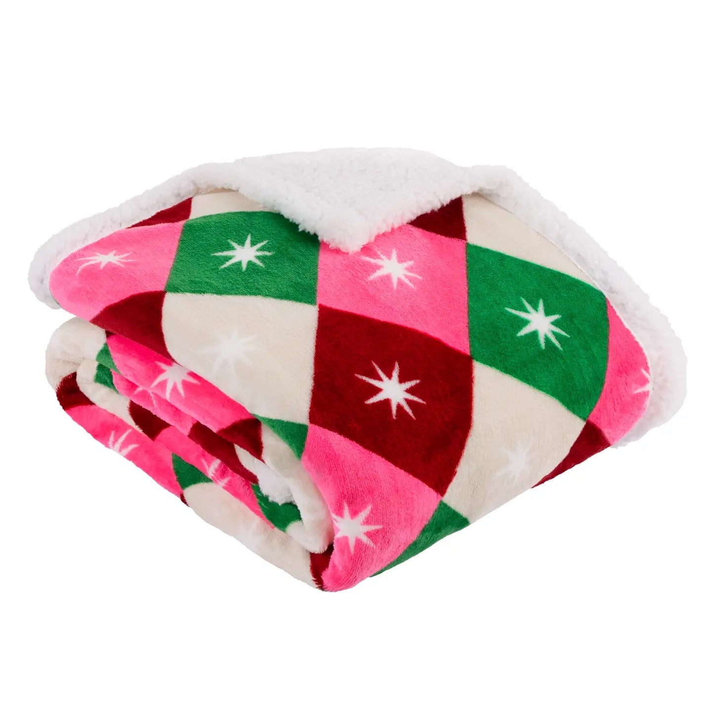 Star Sherpa Blanket/Throw