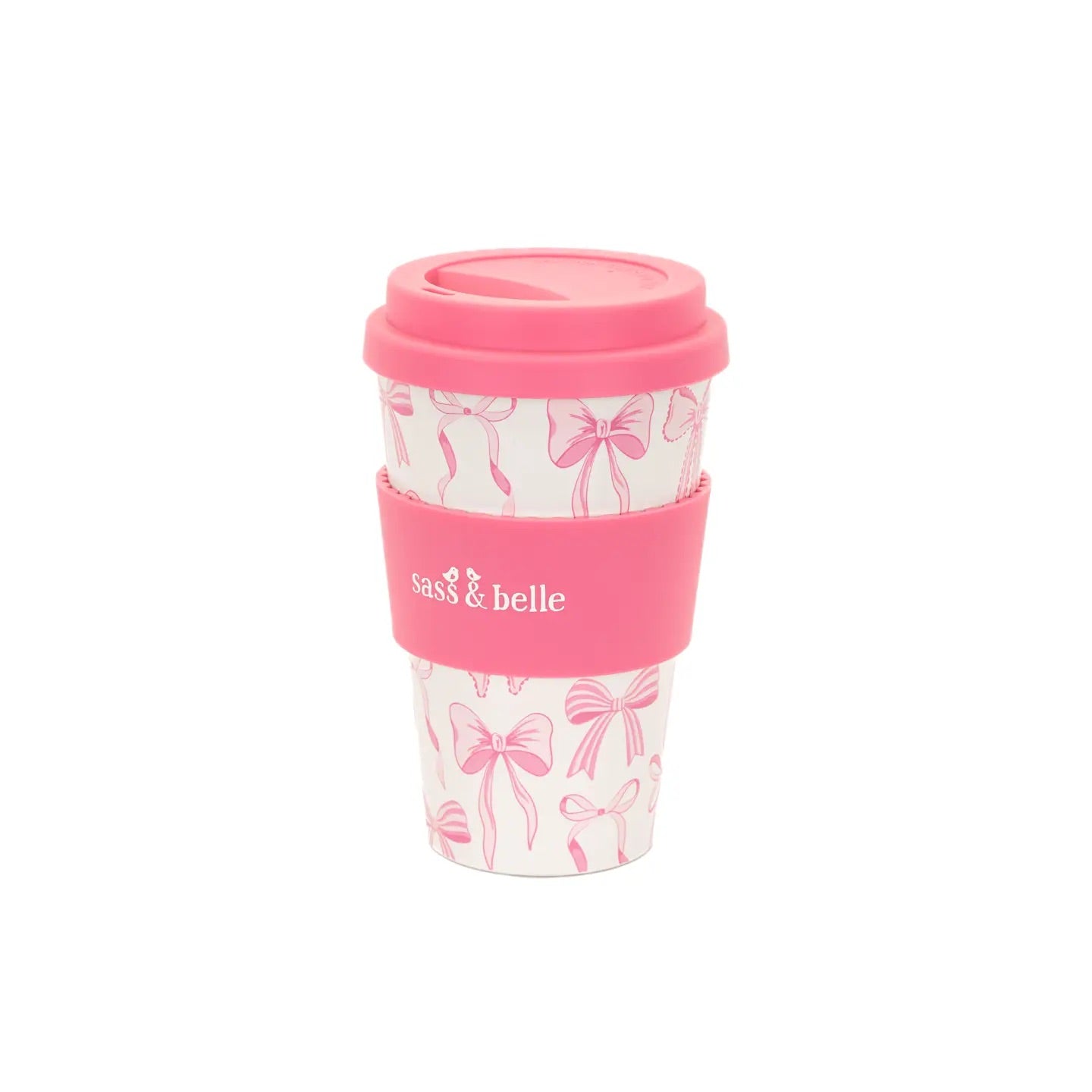 Pink Bow Travel Cup