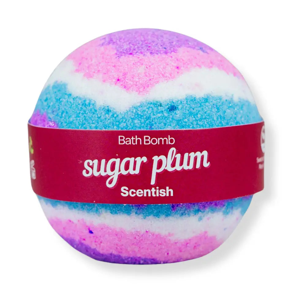 Sugar Plum Festive Bath Bomb