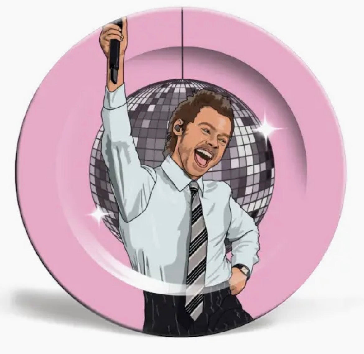 Disco Harry 8inch Plate