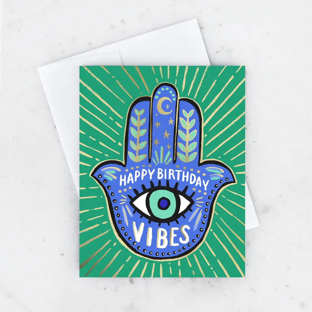 Hamsa Birthday Greeting Card