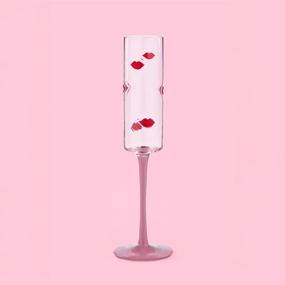 With Love Lip Glass Flutes - Set of 2