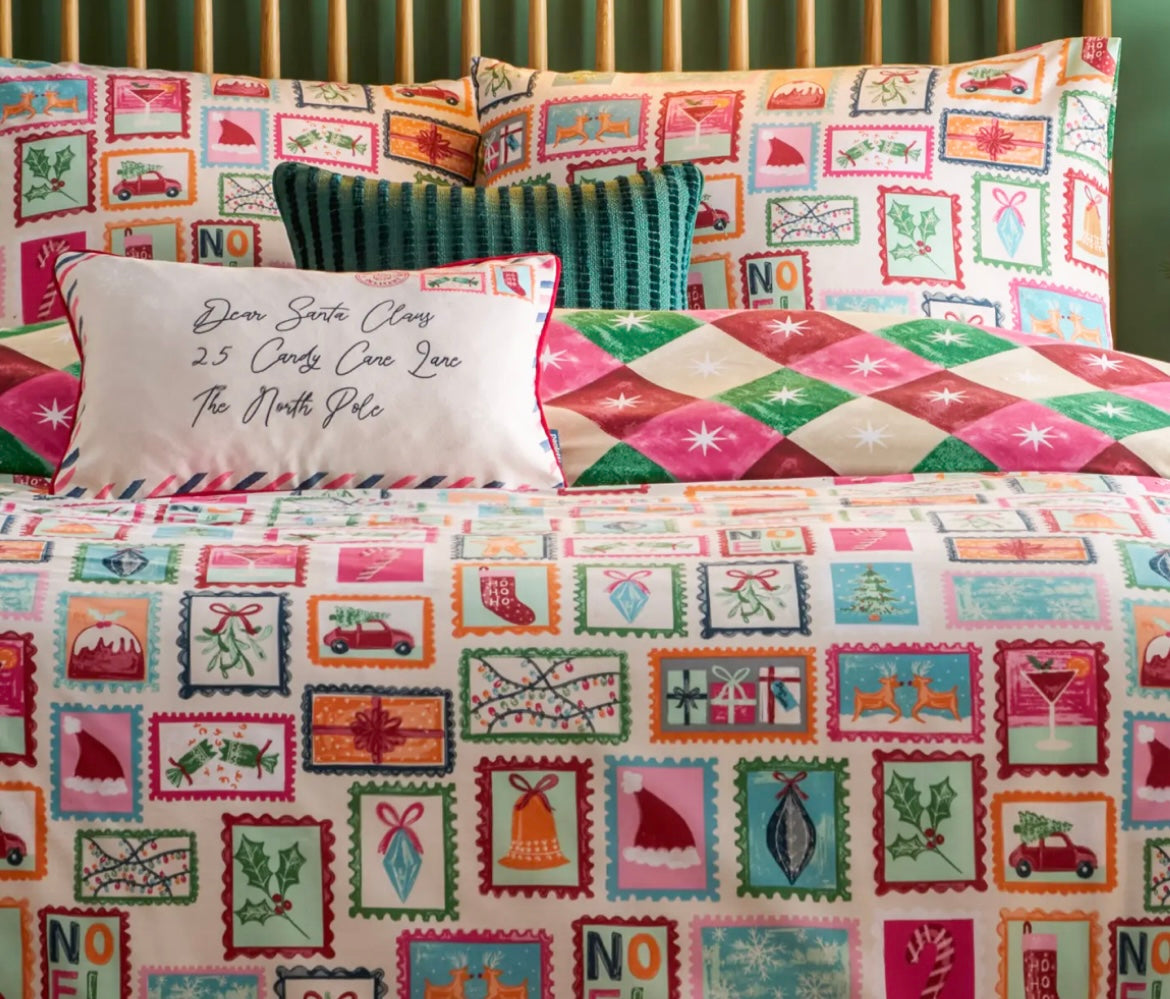 Dear Santa Festive Reversible Easy Iron Bedding