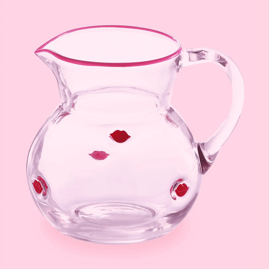 Electric Coast Lips Glass Jug