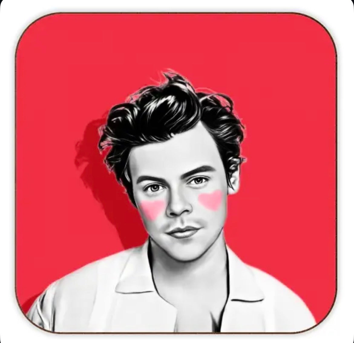 Harry Love Heart Coaster