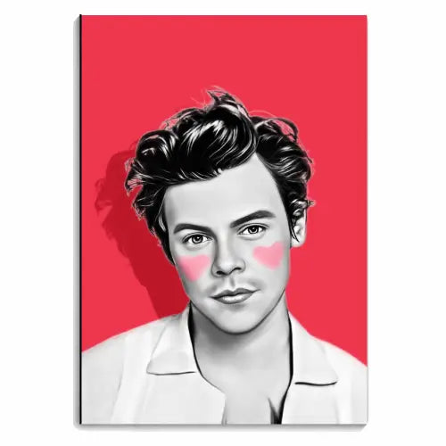 Harry Love Heart Notebook