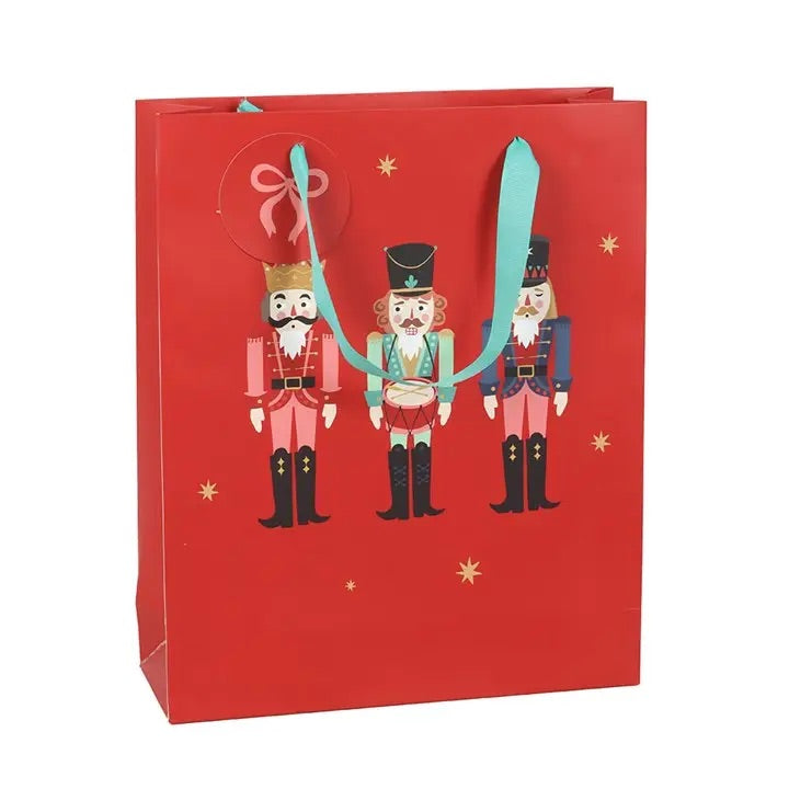 Nutcracker Bow Gift Bag