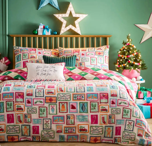 Dear Santa Festive Reversible Easy Iron Bedding