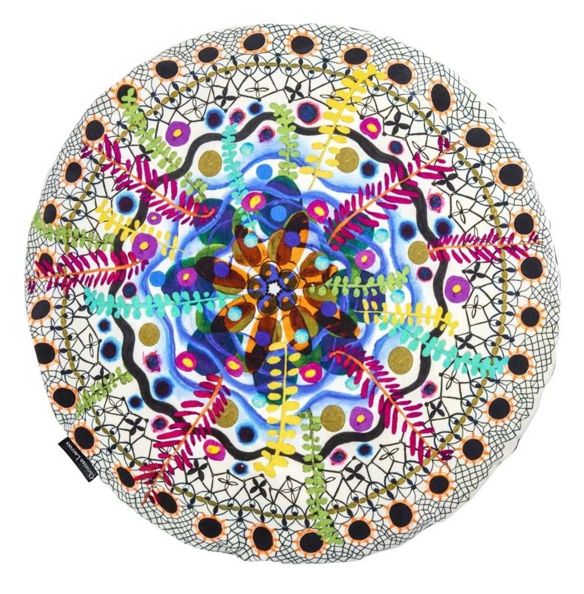 Christian Lacroix Rosetta Round 45cm x 45cm Cushion