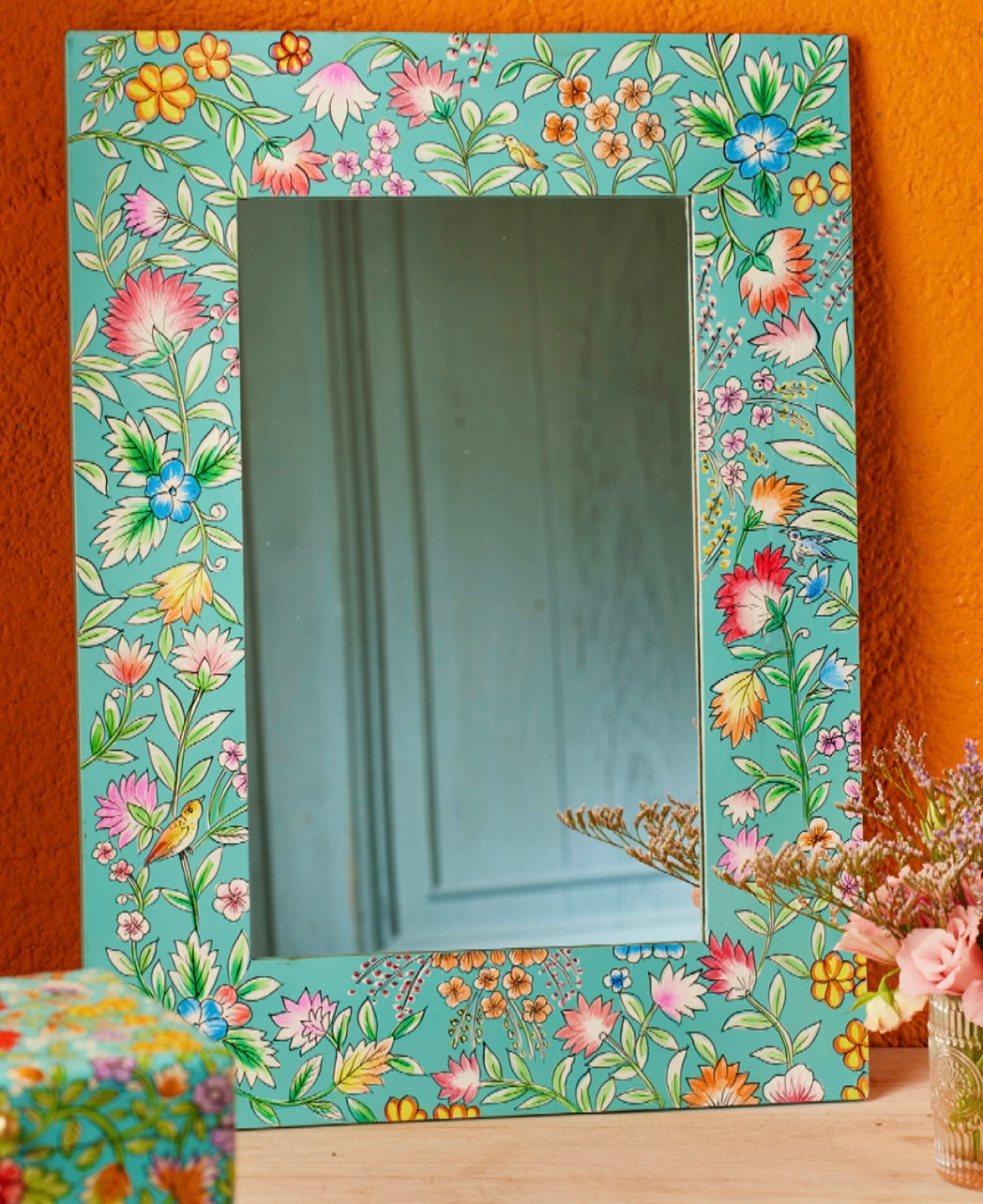 Hand painted Mirror