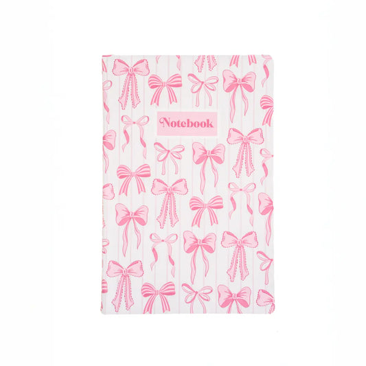 Pink Bow A5 Notebook