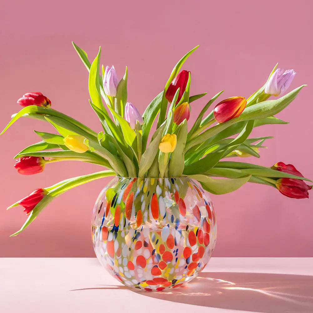 Cheena Round Handmade Vase