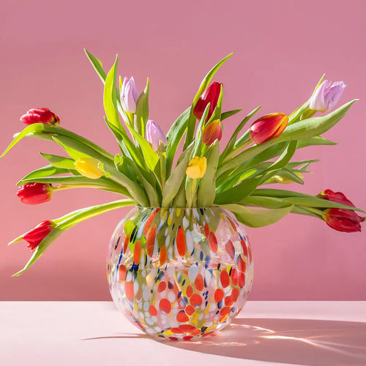 Cheena Round Handmade Vase