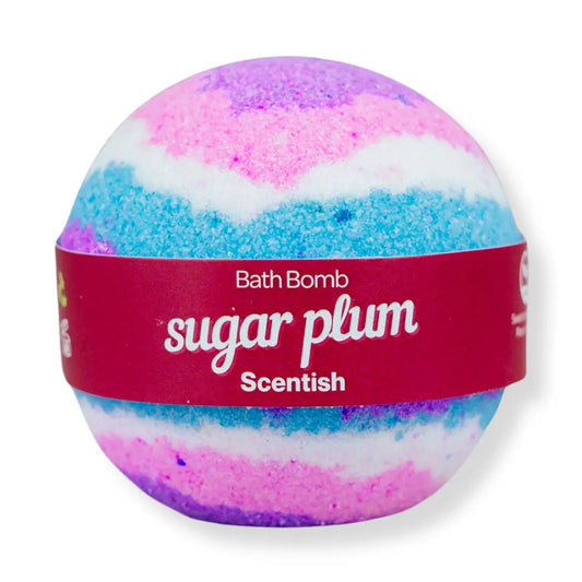Sugar Plum Festive Bath Bomb