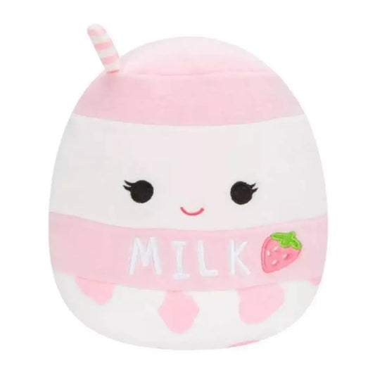 Amelie 8" Squishmallow Strawberry Milk Plush Toy