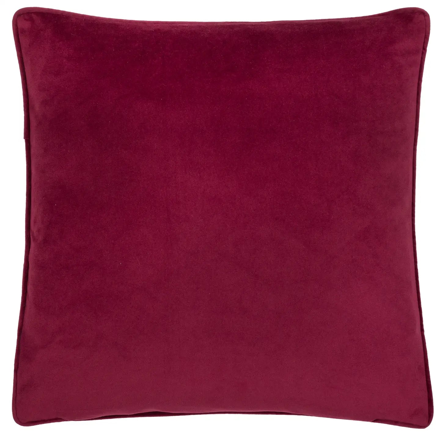 Burgundy Bow Cushion