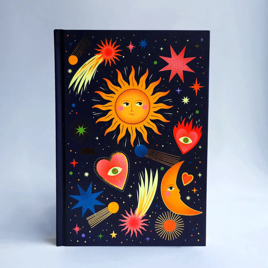 Luminary Ruled Notebook | Luxury Gold Foil