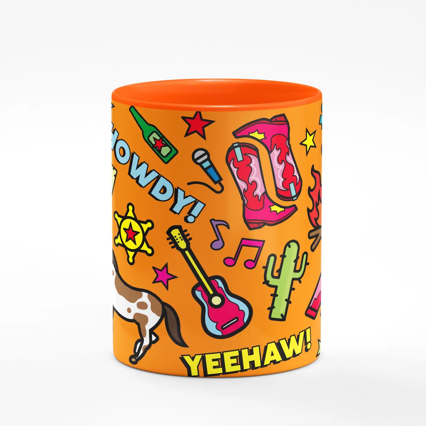 Country Icons Orange Mug