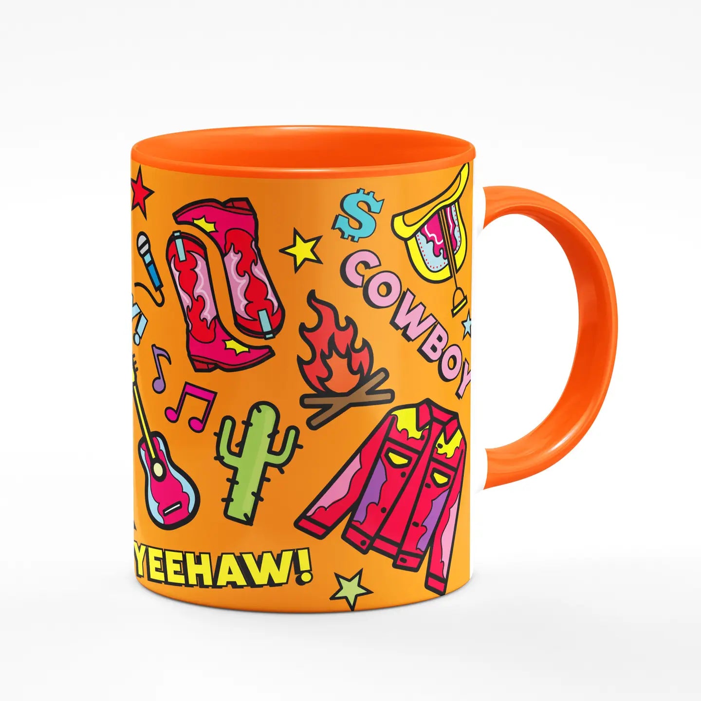 Country Icons Orange Mug