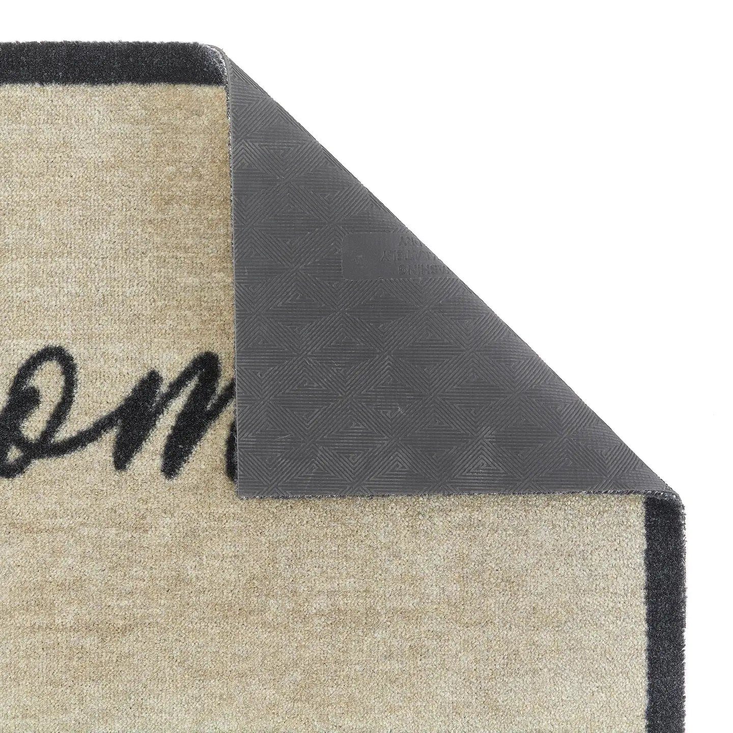 Neutral Home Nylon Indoor Machine Washable Mat