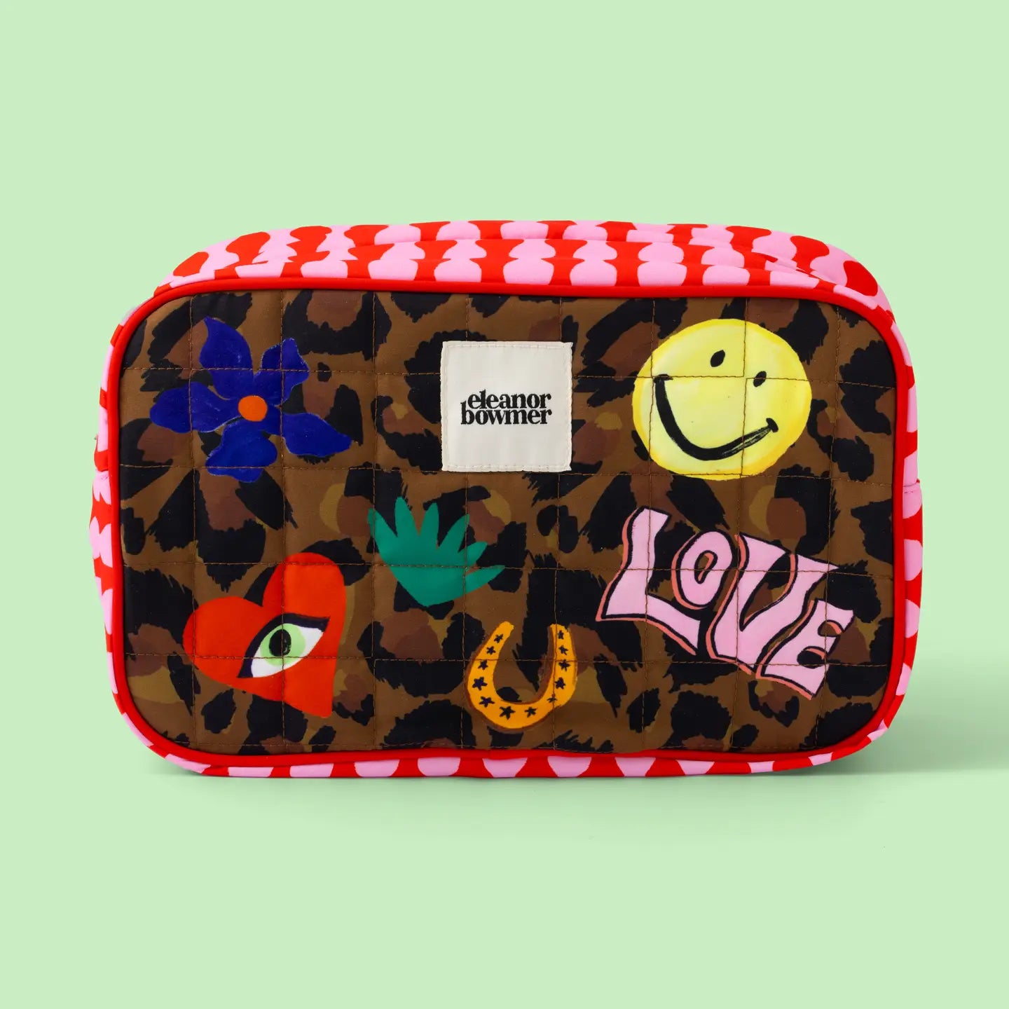 Leopard Print Wash Bag
