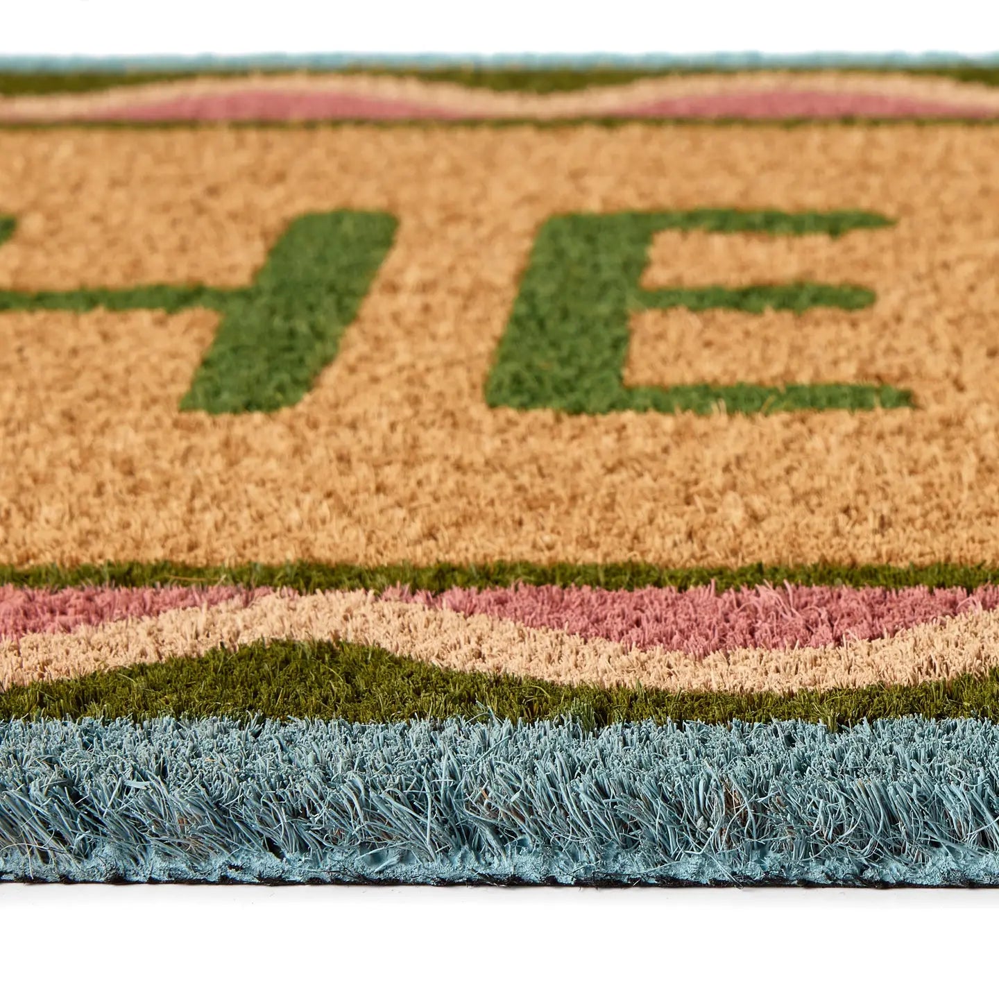 Hello Scallop Coir Mat 45cm x 75cm