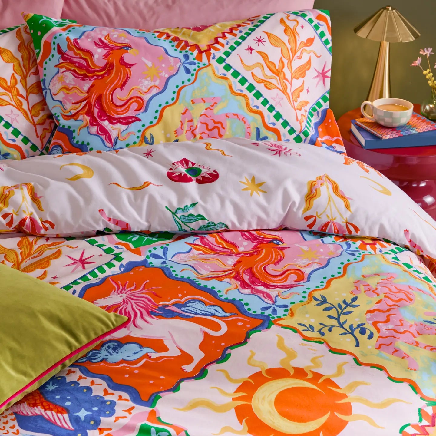 Seraphine Multicolour Reversible Duvet Set