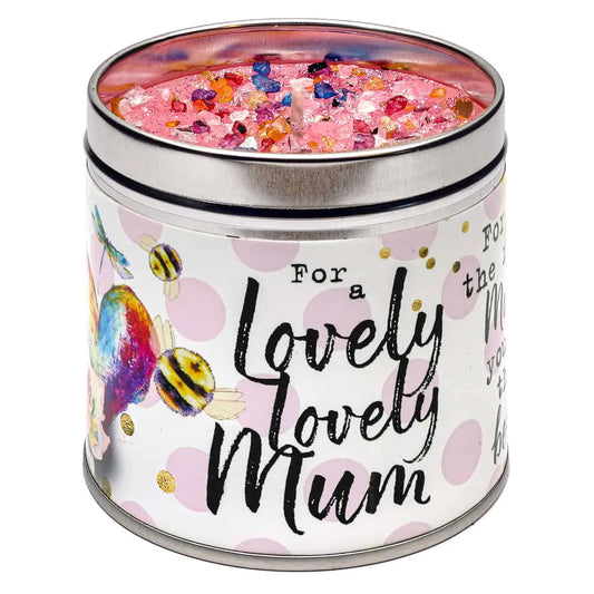 Lovely Mum Candle Classic Cotton