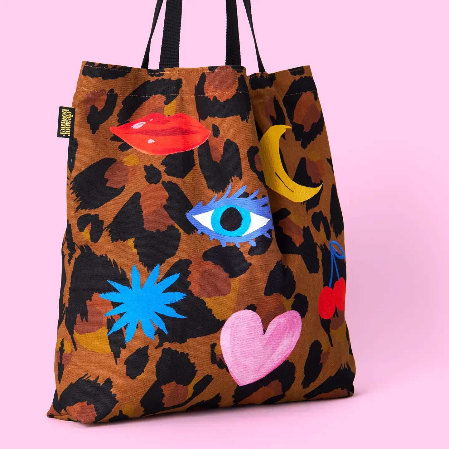 Leopard Icon Tote Bag Eleanor Bowmer
