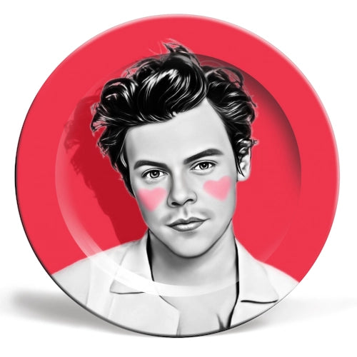 Harry Love Heart Plate 8inch