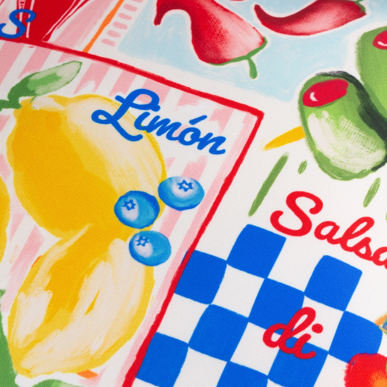 Mediterranean Picnic Outdoor Cushion Multicolour